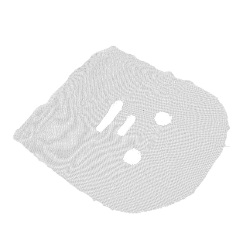 100pcs Gauze Facial Mask Soft DIY Disposable Pre Cut White
