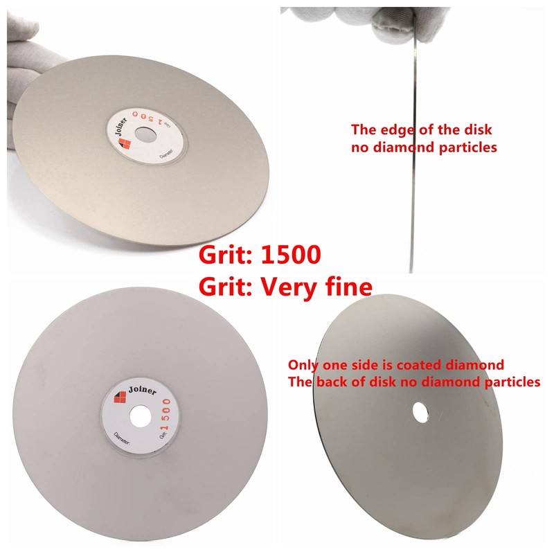 6" inch 150 mm Grit 1500 Diamond Grinding Disc Abrasive
