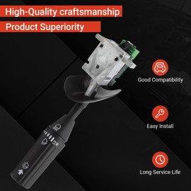 Powkos Turn Signal Switch A06-52311-000 Compatible with Freightliner Cascadia Replaces A0652311000 57746012