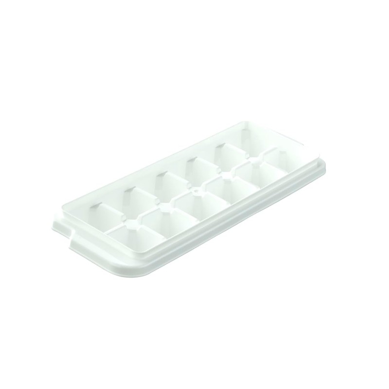 keeeper Ice Cube Tray with Lid, Dishwasher Safe Ice Cube