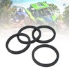 4PCS Silent Crossover Rings Rubber Vehicle Shock Damping Pads Replacement