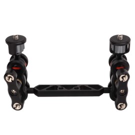 Akozon Articulating Magic Arm Articulating Magic Arm Articulating Arm Aluminium Alloy 11 Inch Extended Adjustable Movable Ball Head Extension Rod for Camera Monitor