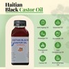 100% Pure HAITIAN Black CASTOR OIL for Thicker, Longer Hair.