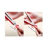 Red Stainless Steel Pasta Tong, Large 13" Stainless Steel Spaghetti