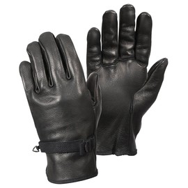 Rothco D3-A Type Leather Gloves (Black, 4)