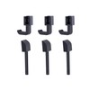Tool Box Latch/Lock (Black),Upgraded Extended Hook Design,3Set