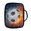 Belidome Water and Fire Soccer Bible Covers for Men Boys
