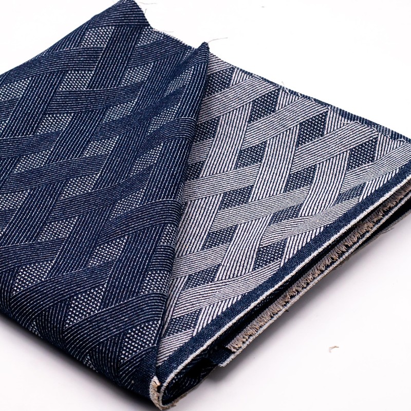10 oz Deep Blue Denim Fabric – 178cm (70") Width