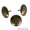 Decotacks® Large Antique Brass Finish Upholstery Nails/Tacks 1 Inch -