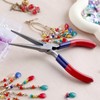 GOLD DEER Mini Needle Nose Pliers with Smooth Jaw Mini