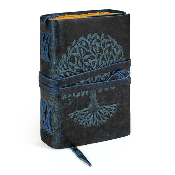 LUXEORIA Tree Of Life Leather Journal for Women and Men,
