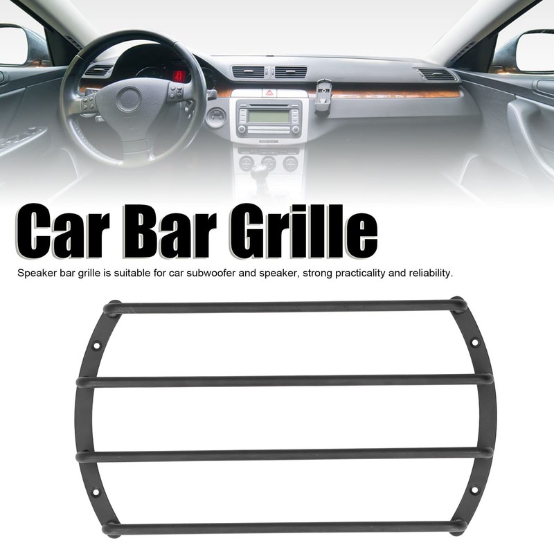 Entatial Subwoofer Grill, Car Speaker Grill Iron, Convenient for Protection
