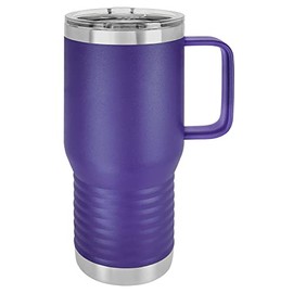 Polar Camel 20 oz. Vacuum Insulated Travel Mug with Slider Lid (Purple)