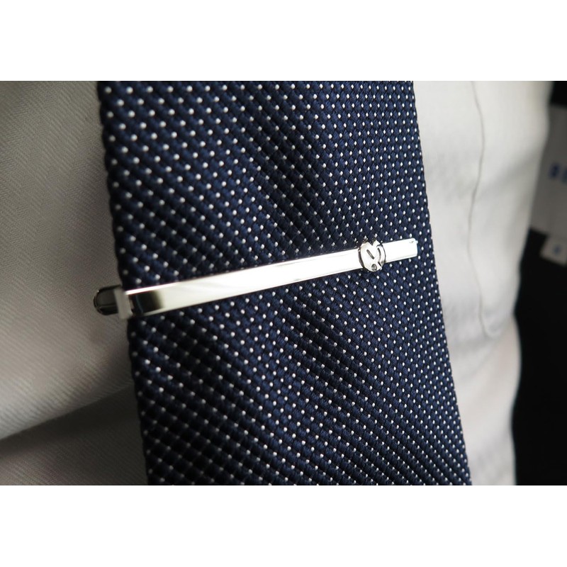 mila schon M Mark Icon Tie Bar Tie Pin Tie