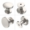 9BUILD EU0048 Pack of 10 Furniture Knobs, Brushed Nickel Cupboard