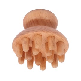 Wooden Mushroom Massager, Manual Wooden Massager, Anti-Cellulite, Lymphatic Drainage, Clear Meridians, Portable Manual Massager for Head, Waist, Abdomen, Thigh