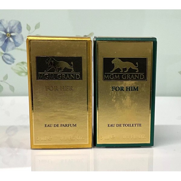 MGM Grand Perfume Gift for HIM & HER Travel Size