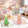 4 PCS 3D Relief Puffy Stickers, Kawaii Aesthetic Decor, 4