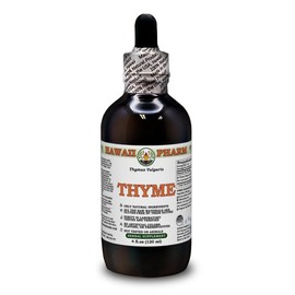Thyme (Thymus Vulgaris) Dry Leaf Alcohol-Free Liquid Extract Glycerite 120 ml