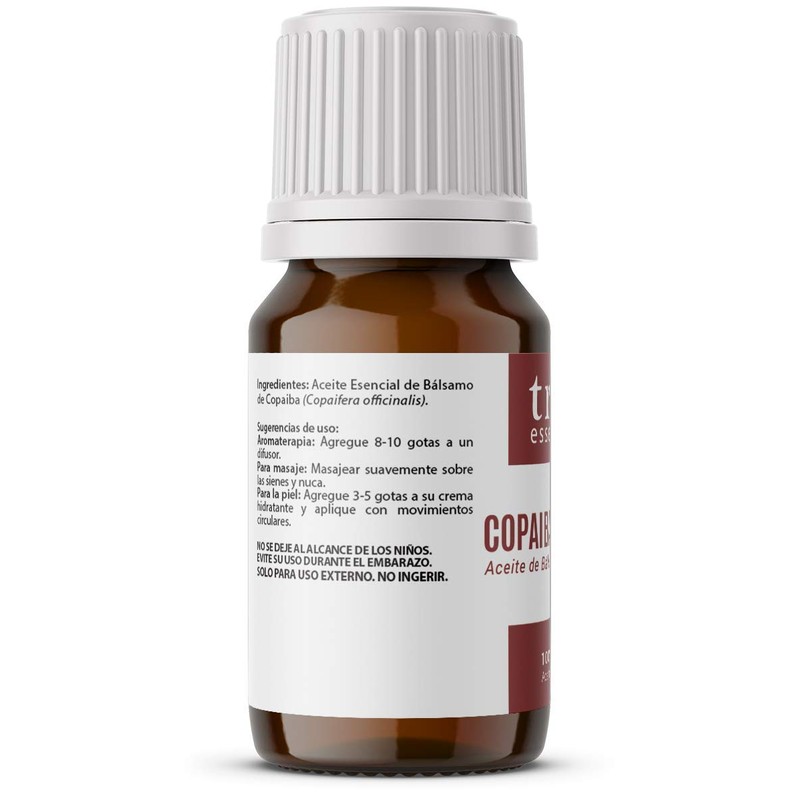 Aceite Esencial Copaiba Balsam 15ml True Essentials, colección de Aceites