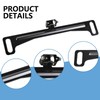 wuyaoyao Universal Car Rear View Camera License Plate Bracket, Metal
