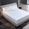 NUZAMAS Waterproof Solid Color Super Single Quilted Embossed Mattress Protector