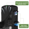 DONGKER Bird Cage Cover,Waterproof Bird Black-Out Warm Cover with Zipper