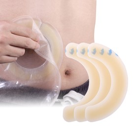 ENLUNTRA Ostomy Barrier Strips,Skin Adhesive Stoma Isolation Strip,Medical Grade Hydrogel Waterproof Leakage,Elastic Stoma Fixing Strip for Ostomy,Colostomy,Ileostomy,and Urostomy Supplies (20PCS)