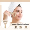 KASURE Wooden Massage Roller, 4 Pcs Manual Massage Tools, Back