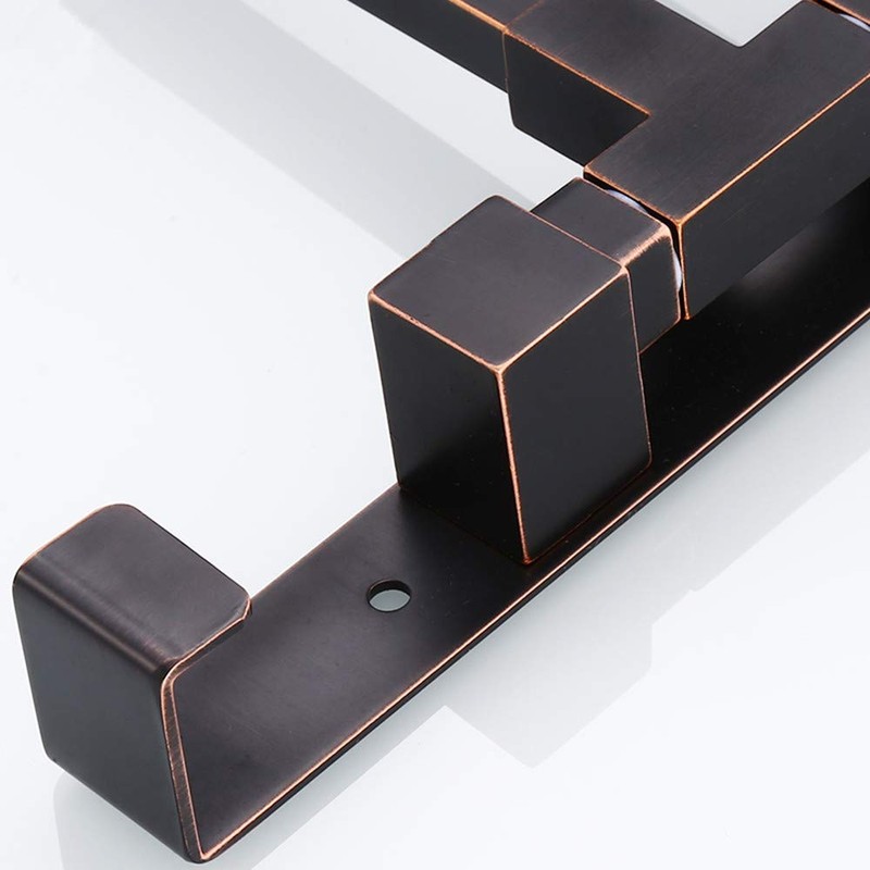 ELLO&ALLO Oil Rubbed Bronze Swing Out Towel Rack for Bathroom