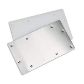 Swimline Stainless Steel Winterizing Plate - Wide Mouth
