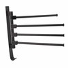 RV Clothes Drying Rack Aluminum Multifunctional Drilling Free Wind Proof