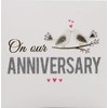 ZIZI Ltd Anniversary Card Anniversary Our - 138 mm sq