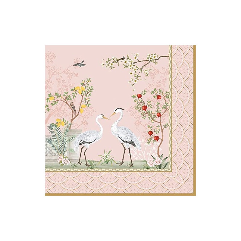 20 Napkins Cranes in Pink Paradise | Asia | Asian