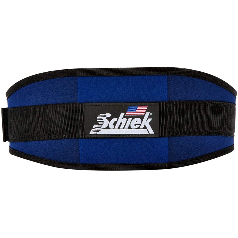 Schiek 2006-NAVY-M Schiek Original 6 inch Nylon Support Belt Lt