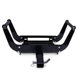 ZESUPER Cradle Winch Mounting Plate for Recovery Winches 8000 lb-13000 lb Hitch Mount Winch Plate Winch Mount Recovery Winches