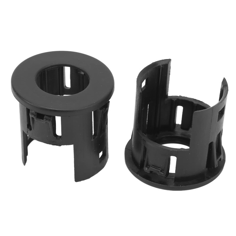 4Pcs Parking Assist Sensor Bezels,KIMISS ABS Front Rear Parking Aid