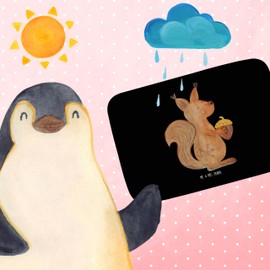 Mr. & Mrs. Panda Bath Mat Squirrel Christmas Time - Gift, Christmas, Bathroom Mat, Bath Mat, New Year, Christmas Eve, Christmas Greeting, Happy New Year