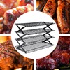 Four Tiers Collapsible Cooling Rack with Adjustable 3 Setting Design