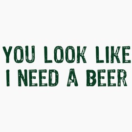 CafePress I Need A Beer Snapback Trucker Hat Black/White