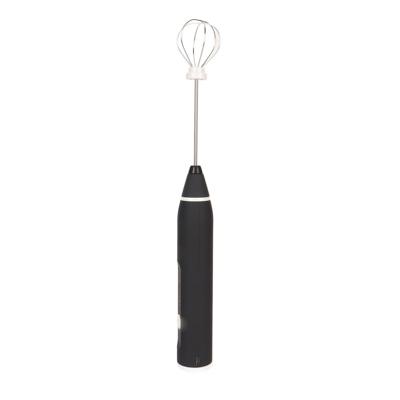 Rechargeable Milk Frother 304 Stainless Steel Handheld Foam Maker Cordless