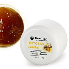 New Time Chitosan Gel Balm for Burns Wounds Sores Eczema, Bee Ointment Varicose Veins Relief Body Care Pack