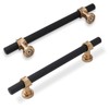 KOMOTIA 10 Pack 5 Inch Cabinet Pulls knurled Matte Black