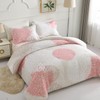 Koniroom Twin Comforter Set - Reversible Floral Comforter Set Twin