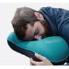NatureHike Lightweight TPU Aeros Inflatable Cushion with New Nozzle Blue