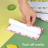 4 Pack Magnetic Notepads for Refrigerator, Grocery List Magnet Pad