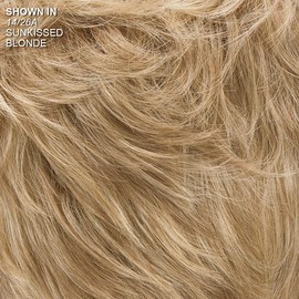 Gayle Wig by Paula Young - Long Wig with Soft, Face-Framing Bangs and Lush Layers Of Loose Curls / Multi-tonal Shades of Blonde, Silver, Brown, and Red