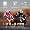 Dickno 2 PCS Battery Terminals Connector, Anti Corrosion Top Post