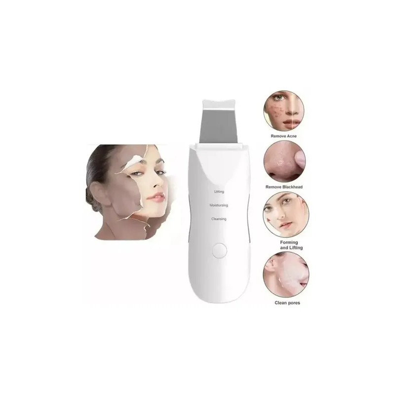 Limpiador Facial Ultrasonico Skin Scrubber Ultrasonic Facial Skin Scrubber Exfoliator