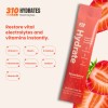 310 Nutrition Electrolyte Powder Strawberry Flavor Pack Of 30 Zero